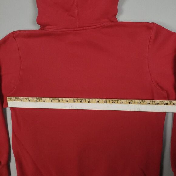 Nike Hoodie Sweatshirt Boy XL 13-15  Red Long Sleeve Pullover Graphic Logo - Picture 10 of 15